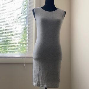 Gray Jersey Dress